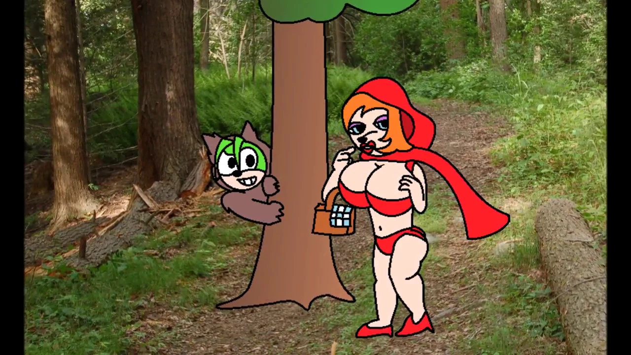 Mindick(Manic x Mindy) Speed Draw Little Red Riding Hood